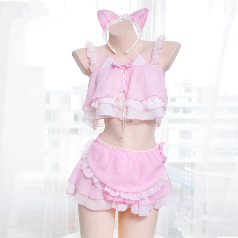 CAT SEXY MAID OUTFIT KF83561