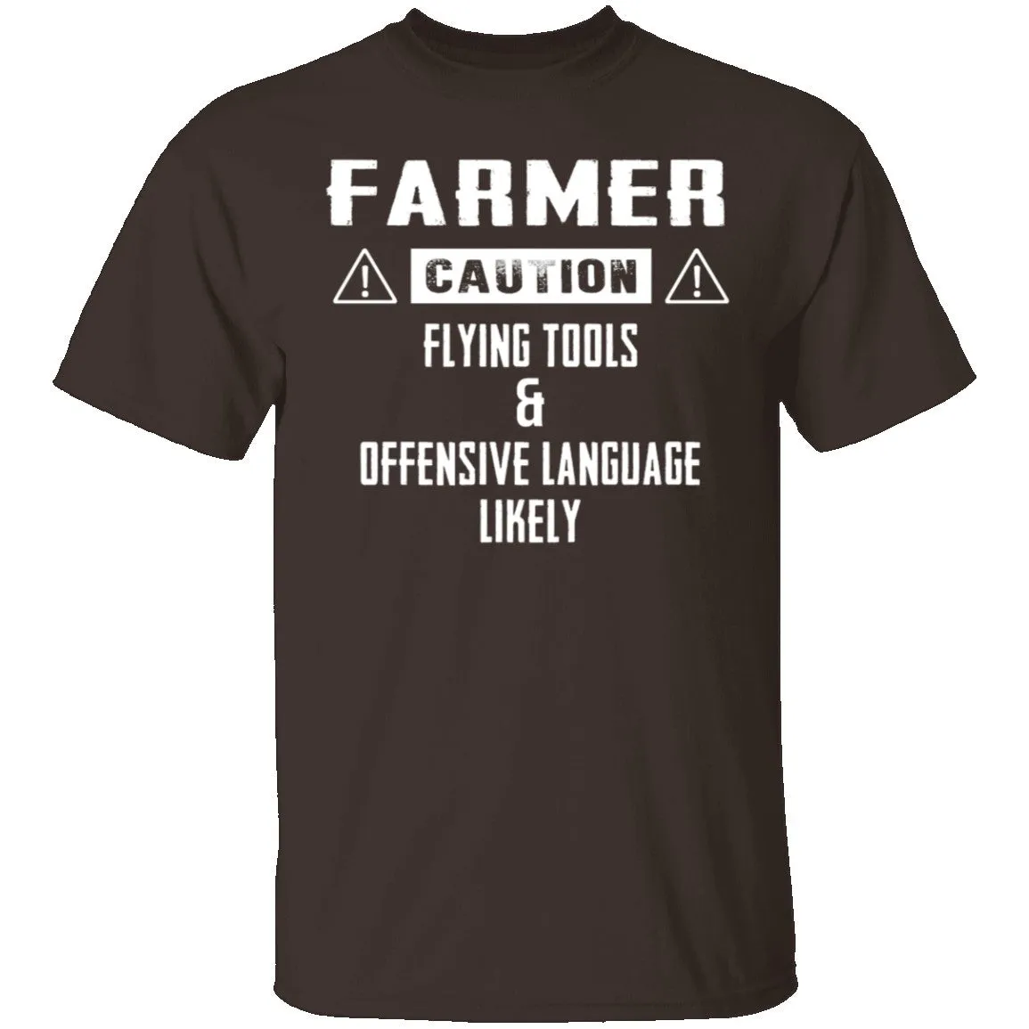 Caution Farmer T-Shirt