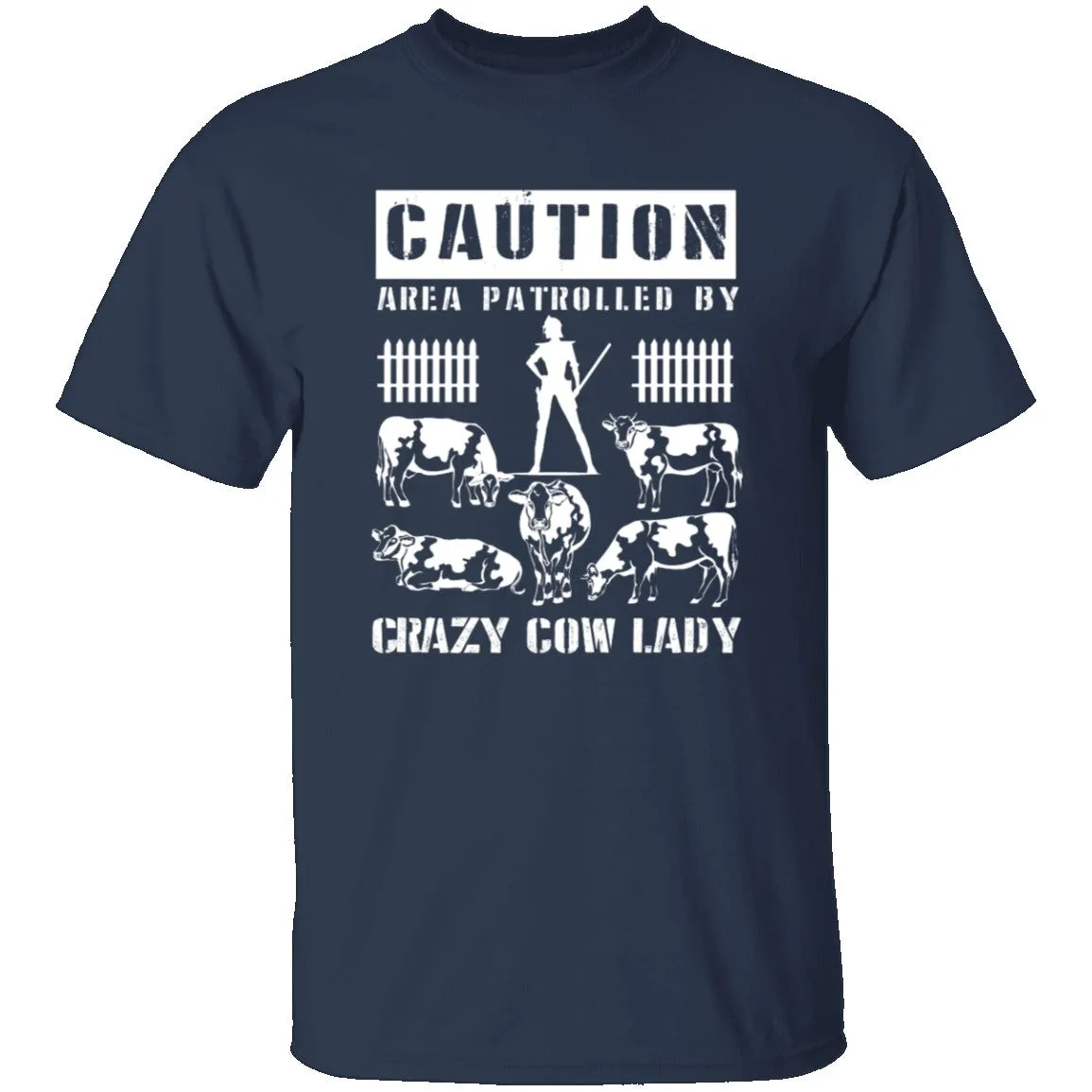 Crazy Cow Lady T-Shirt