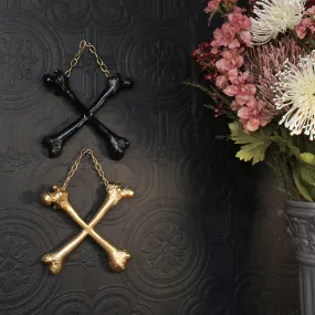 Crossbones Gothic Wall Decor