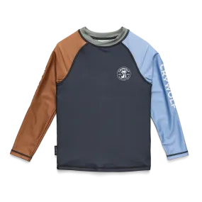 Crywolf Rash Vest - Ocean Grey Combo