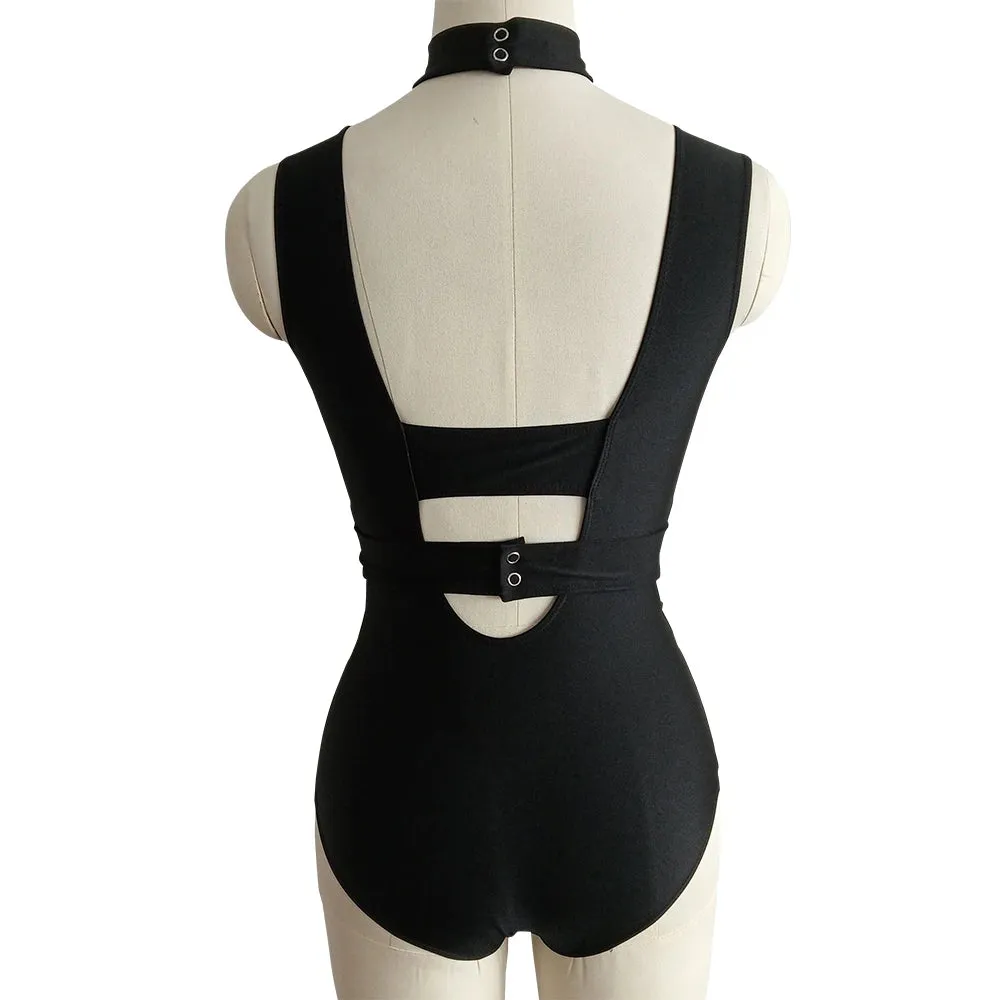 #D0016-B Nylon/Lycra Mesh Modern Contempory Dance Costume-t Dance School Troupe or Solo Performance