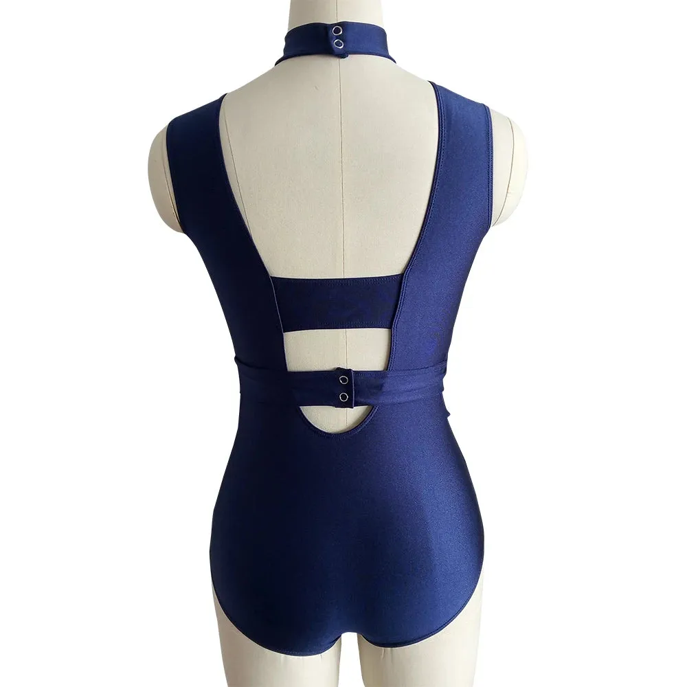 #D0016-B Nylon/Lycra Mesh Modern Contempory Dance Costume-t Dance School Troupe or Solo Performance