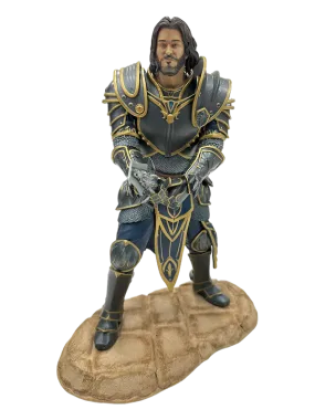 (DAMAGED) WARCRAFT MOVIE LOTHAR STATUE