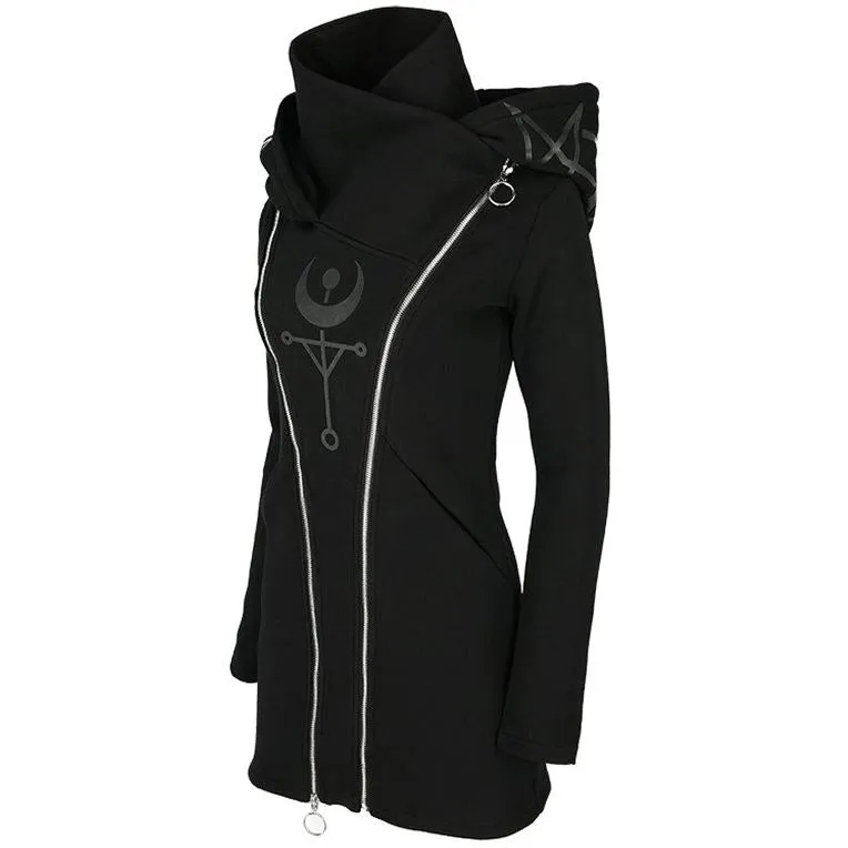 Damen Gothic Hoodie