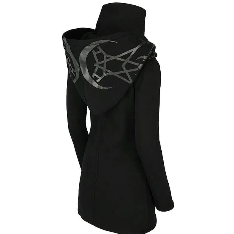 Damen Gothic Hoodie