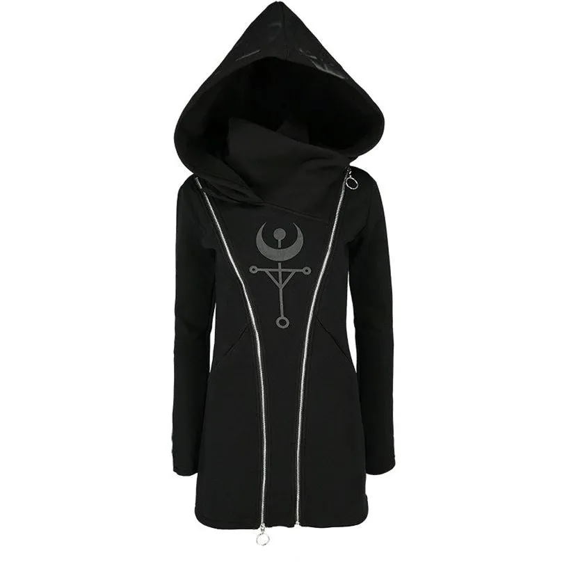 Damen Gothic Hoodie