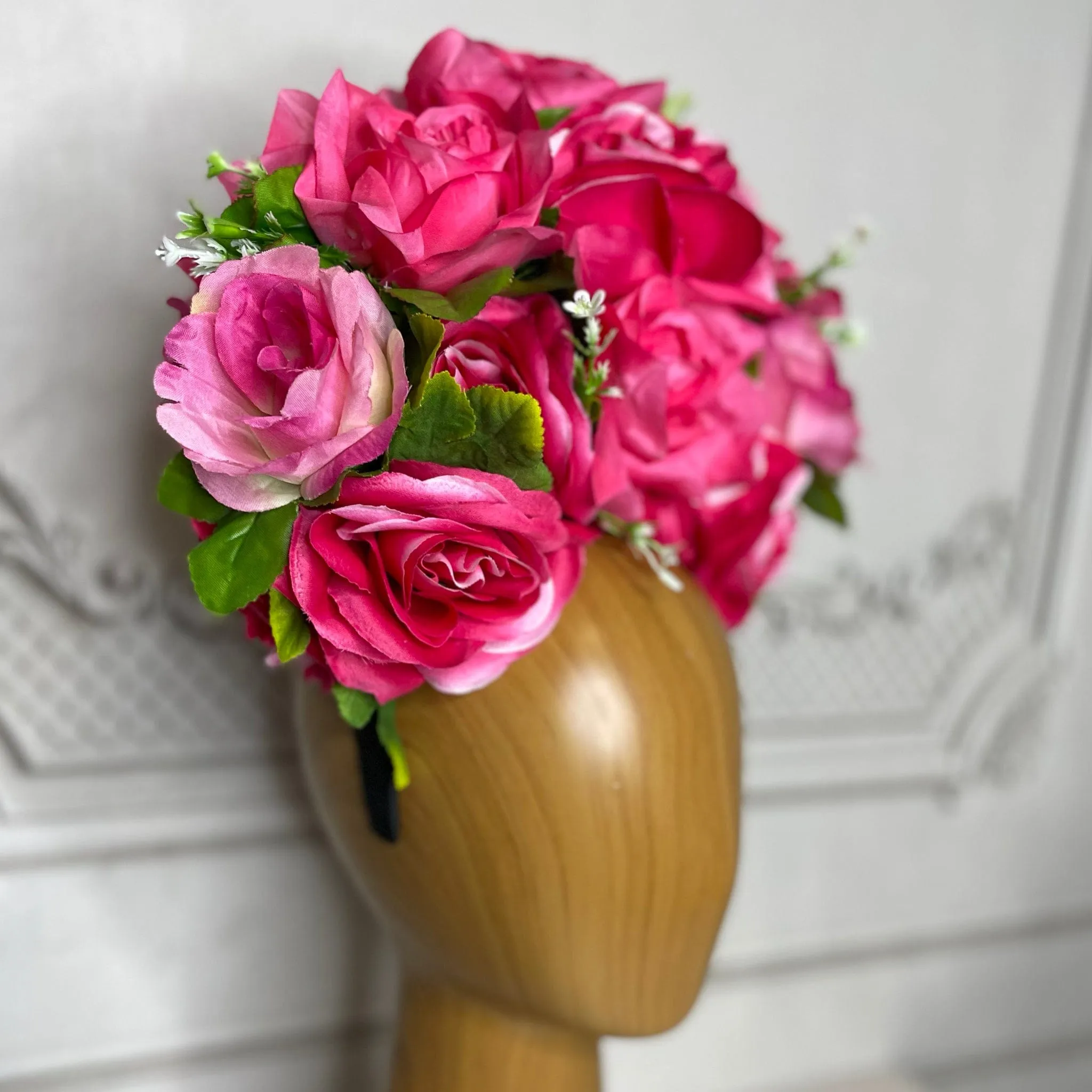 Day of the Dead  Headpiece - Pink