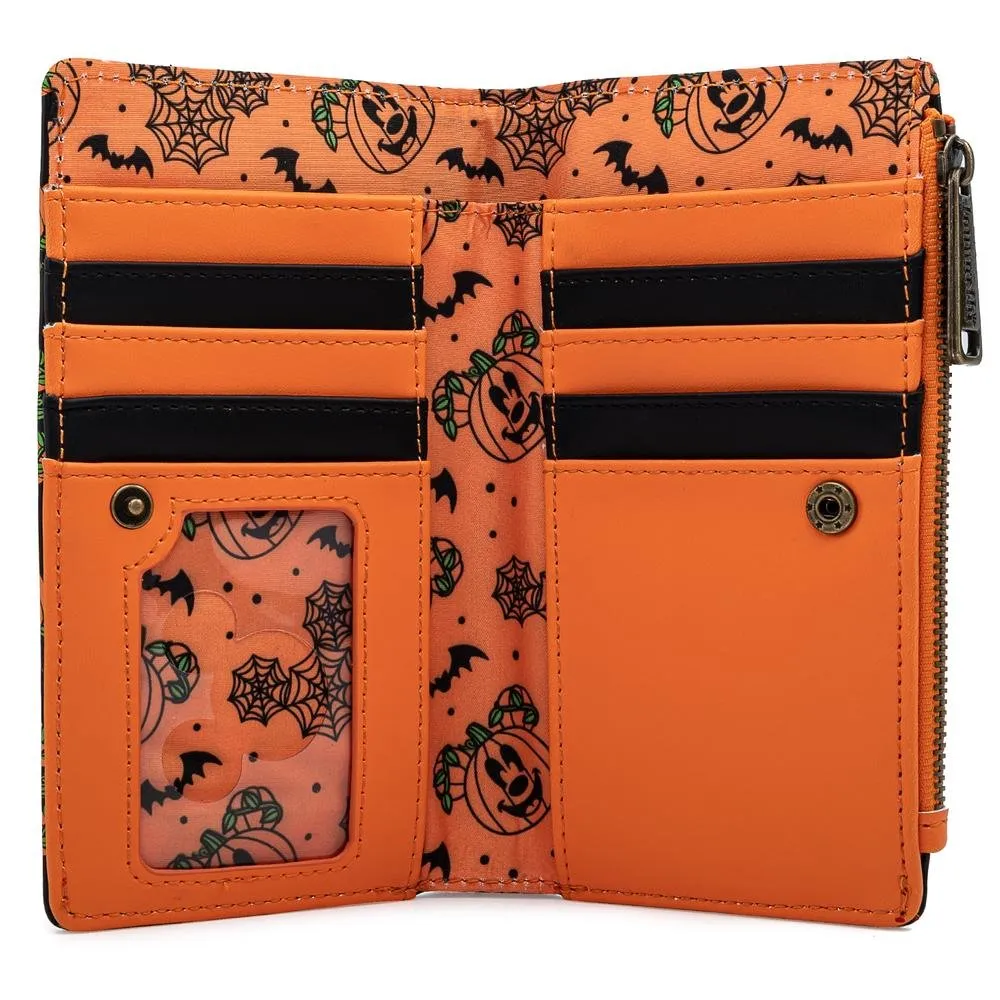 Disney Mickey-O-Lantern Flap Wallet