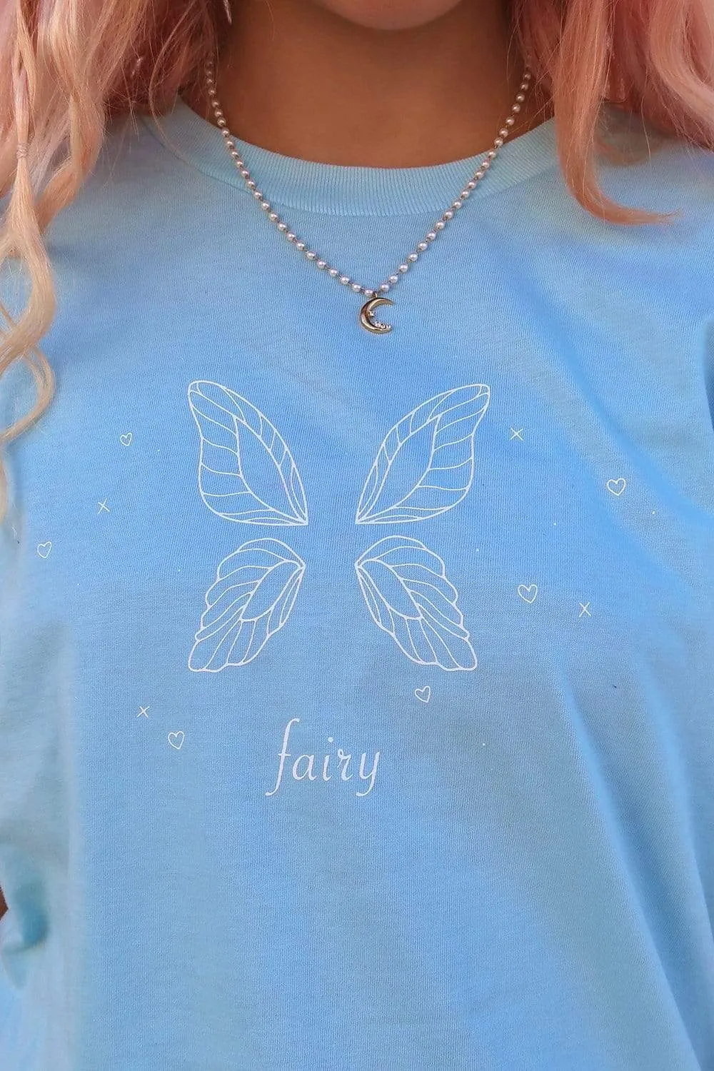 Doux Fairy 'Fairy Wings' Light Blue Shirt