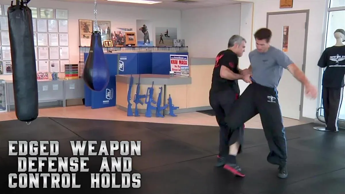 Edged Weapon Defense and Control Holds by David Kahn