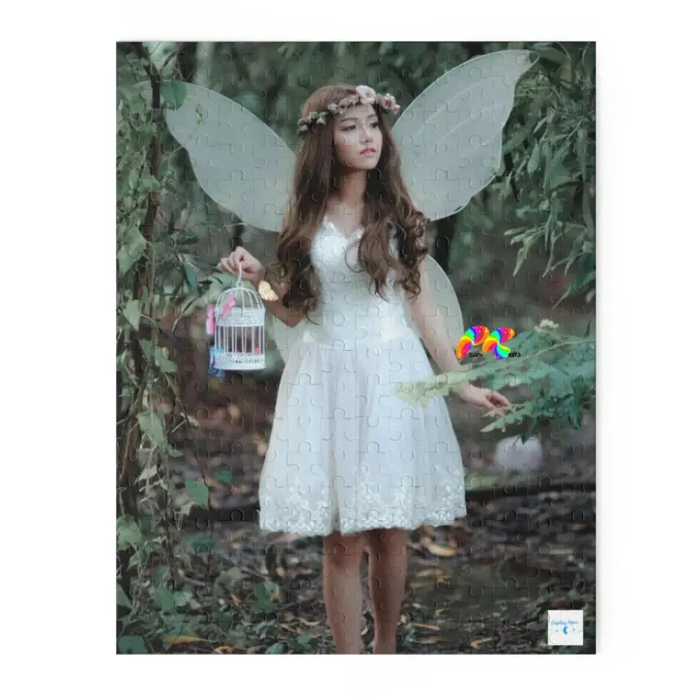 Fairy Girl in Forest Jigsaw Puzzle (120, 252, 500-Piece)