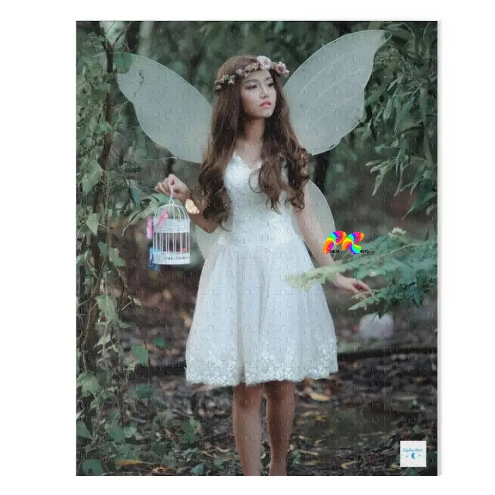 Fairy Girl in Forest Jigsaw Puzzle (120, 252, 500-Piece)