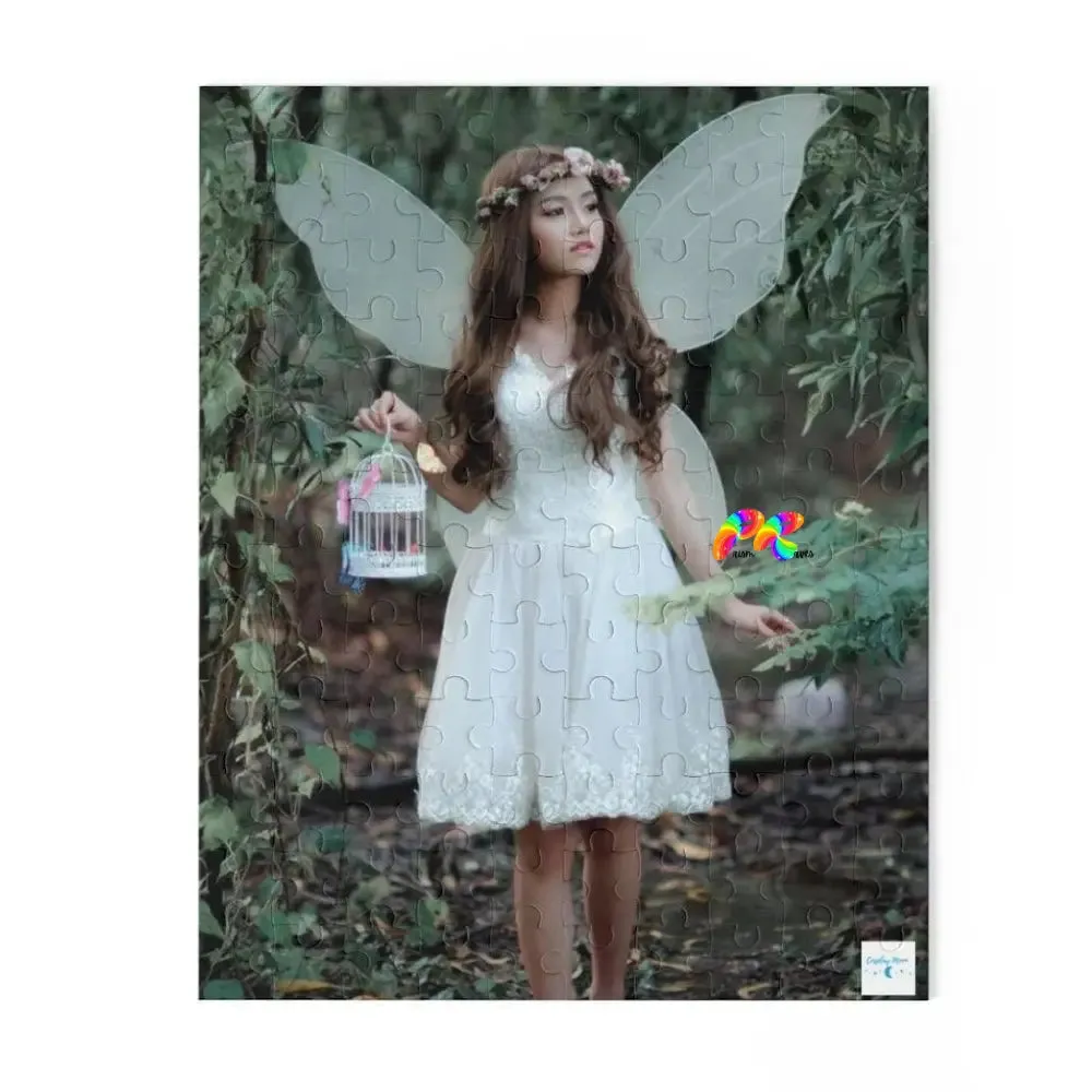 Fairy Girl in Forest Jigsaw Puzzle (120, 252, 500-Piece)