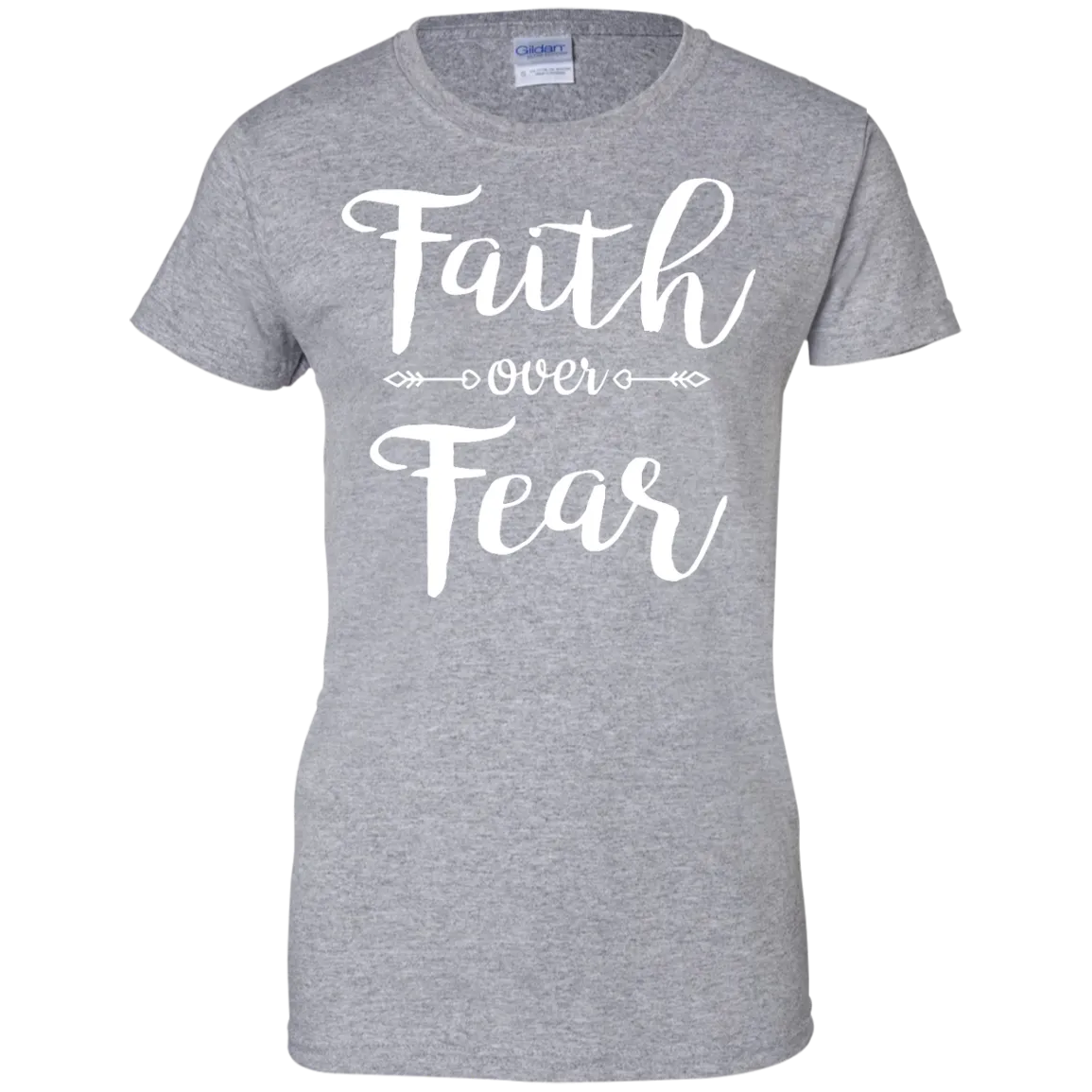 Faith over Fear shirt, tank, racerback