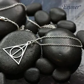 Fashion (Triangle Shape) Silver Alloy Pendant Necklace