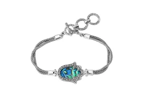 Fatima Bracelet- Paua