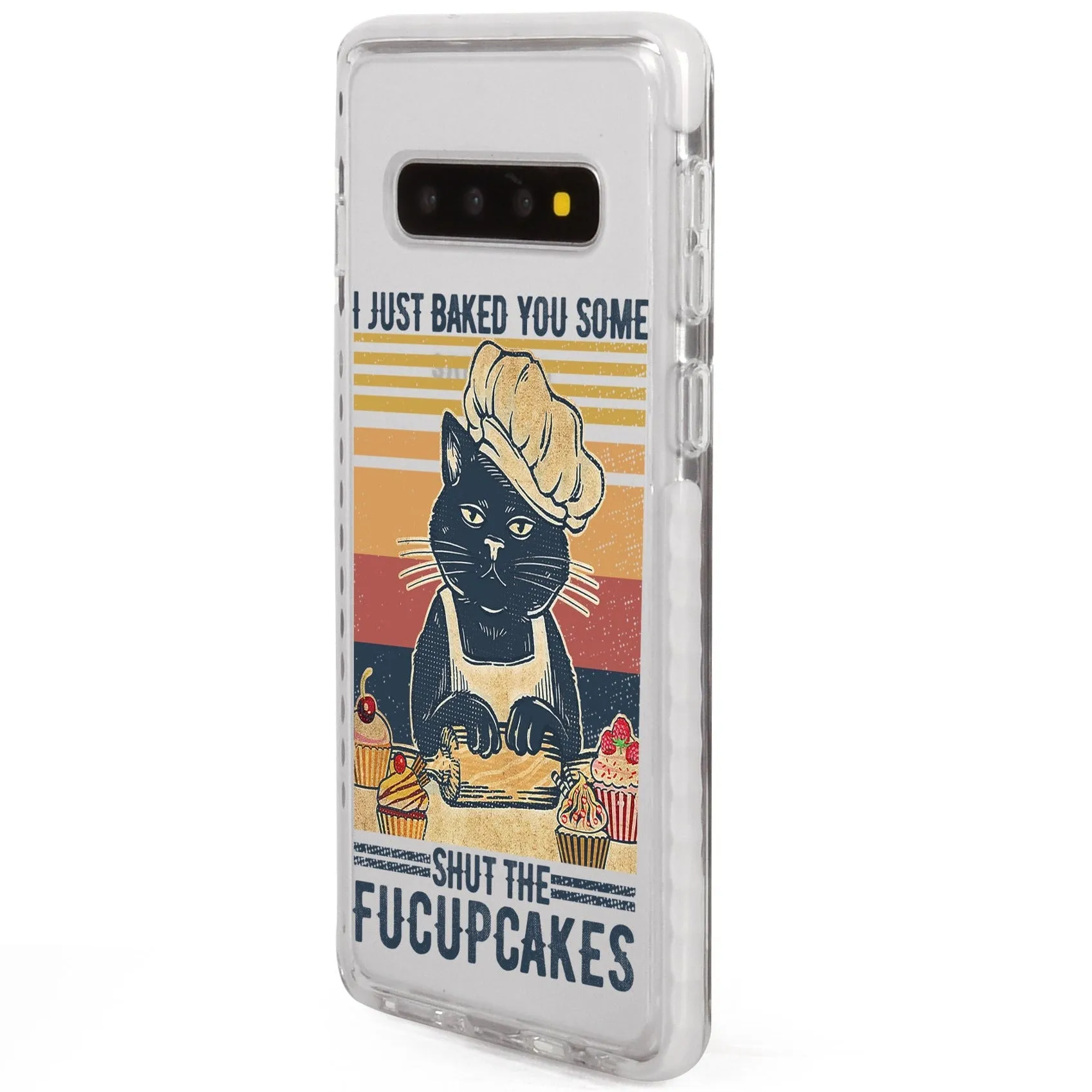 Funny Cat Baking Samsung Case