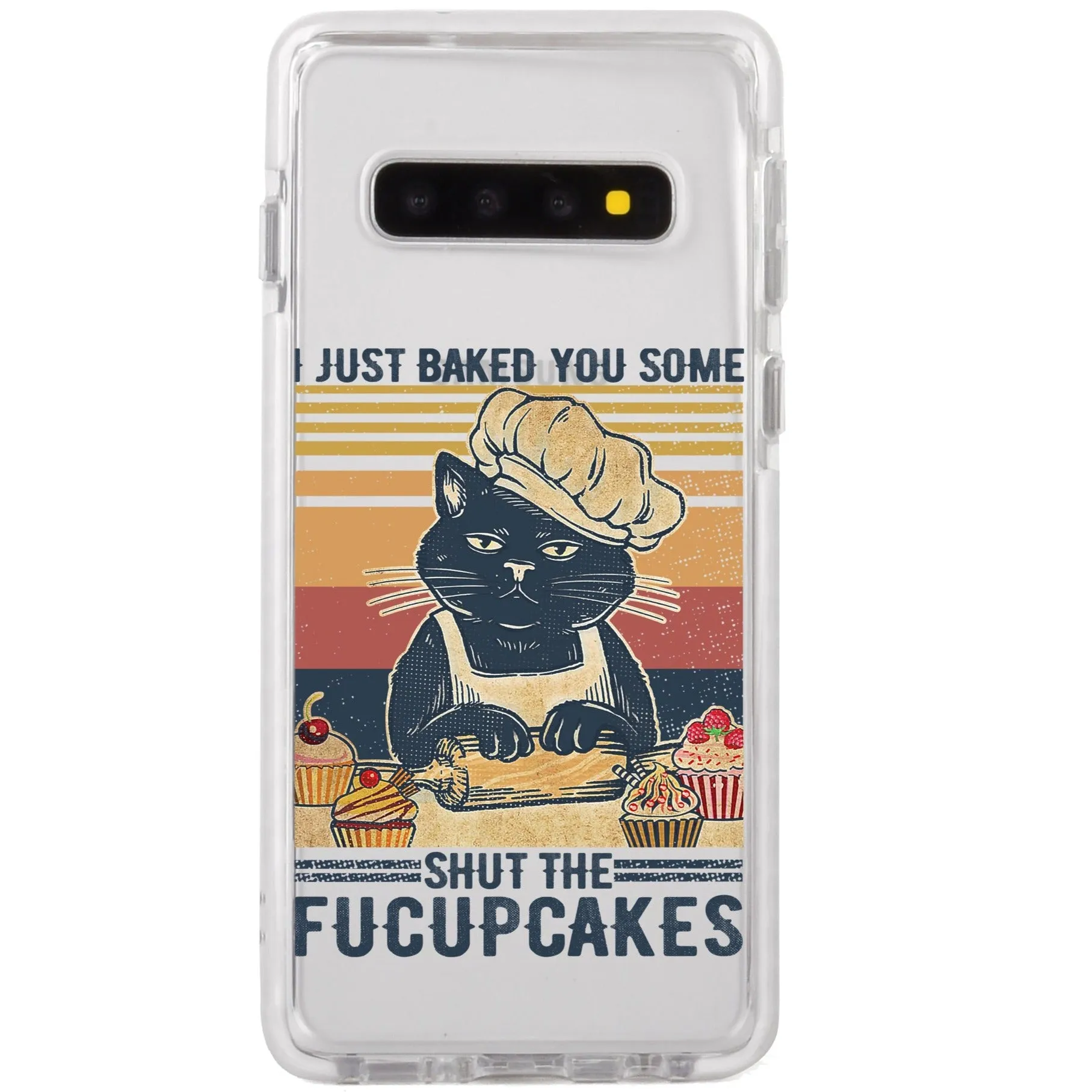 Funny Cat Baking Samsung Case