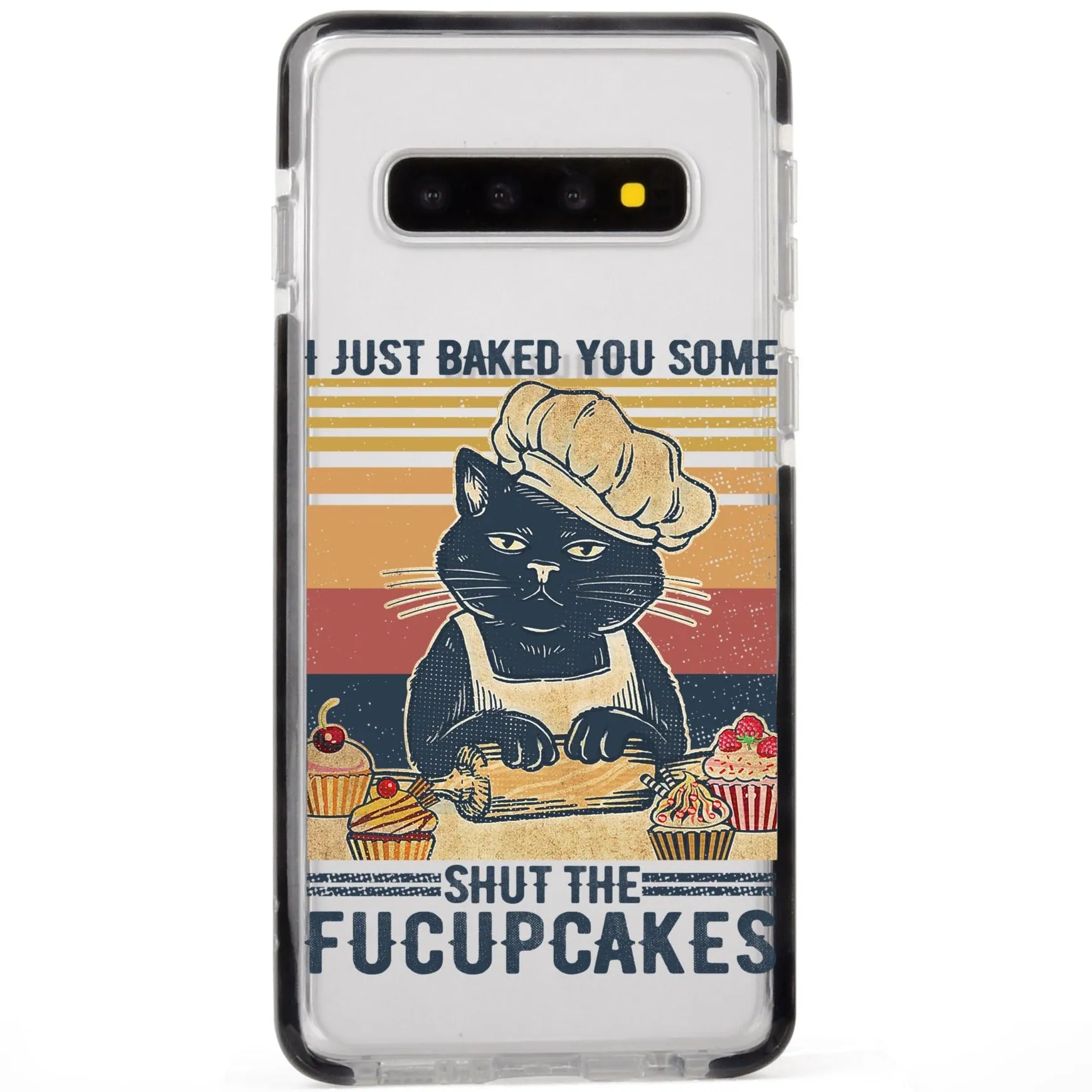 Funny Cat Baking Samsung Case