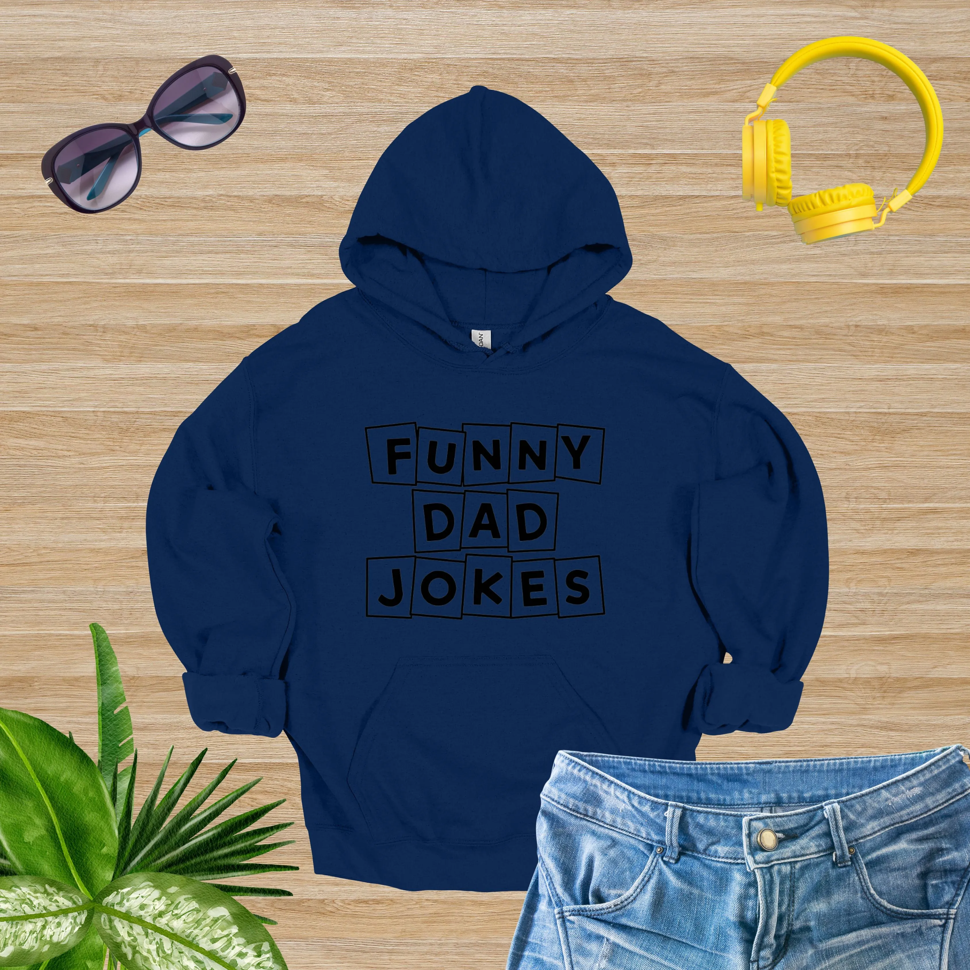 Funny Dad Hoodie | Enjoy Dad Joked