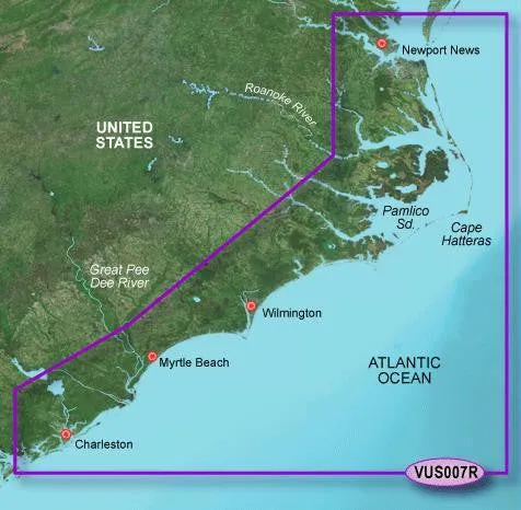 Garmin VUS007R G2 Vision Norfolk To Charleston