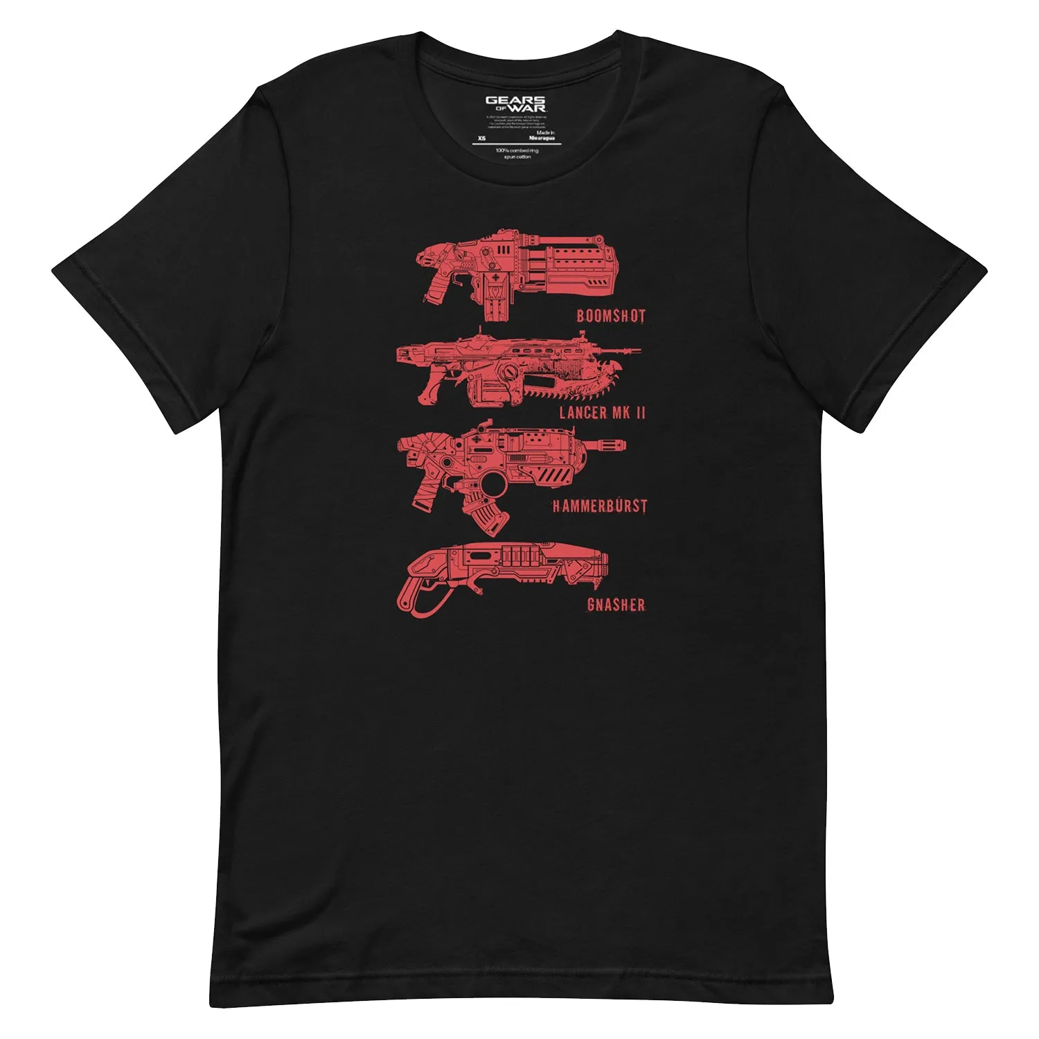 Gears of War Weapon Stack T-Shirt