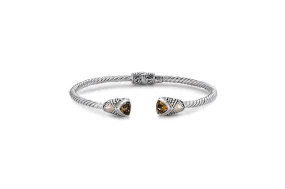 Gemma Bangle- Citrine