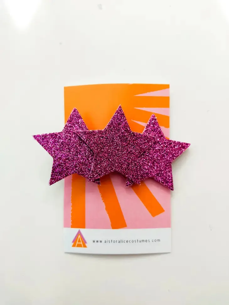 Glitter Star Hairclip