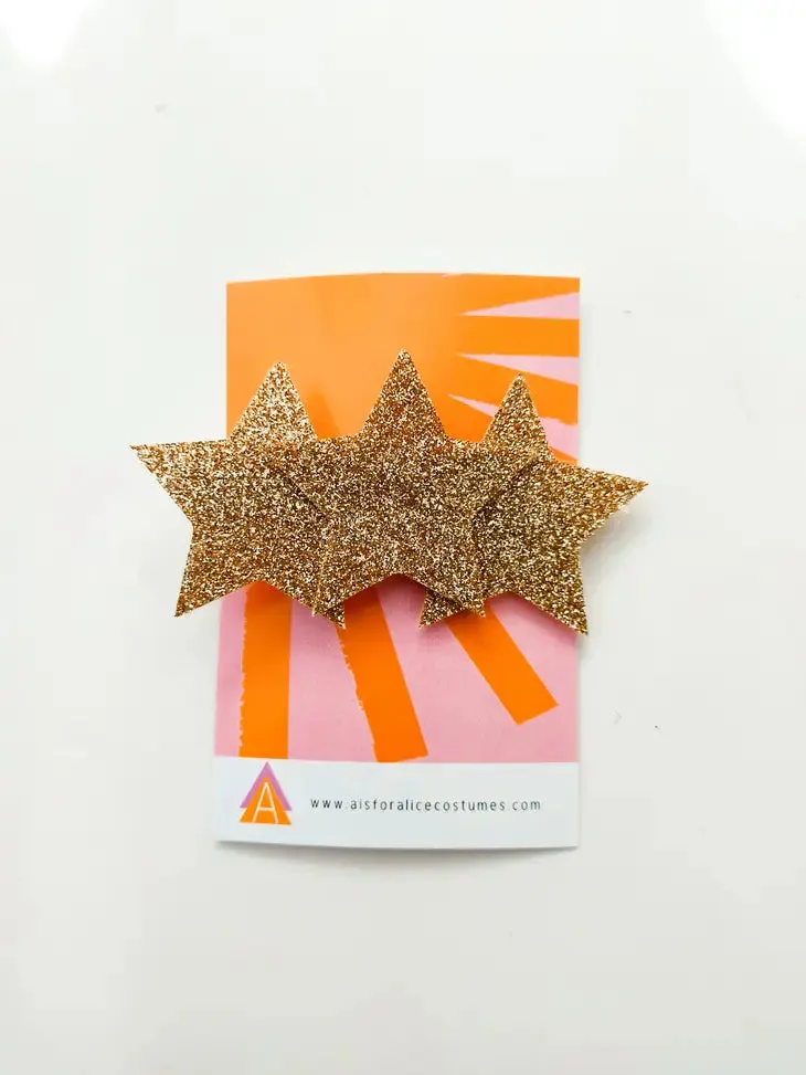 Glitter Star Hairclip