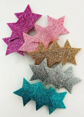 Glitter Star Hairclip