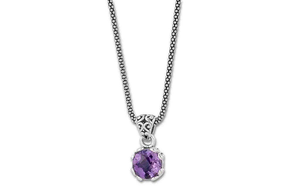 Glow Necklace- Amethyst