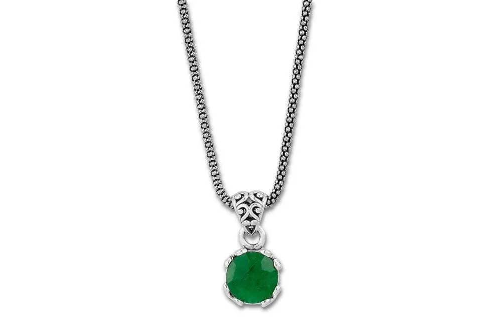 Glow Necklace- Emerald