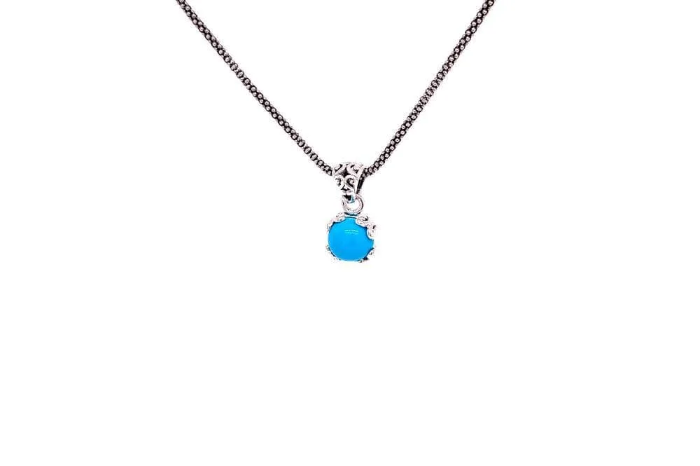 Glow Necklace- Turquoise