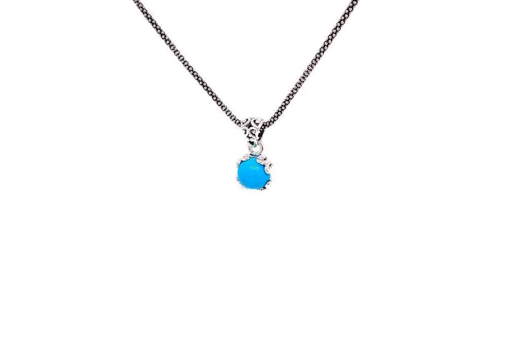 Glow Necklace- Turquoise