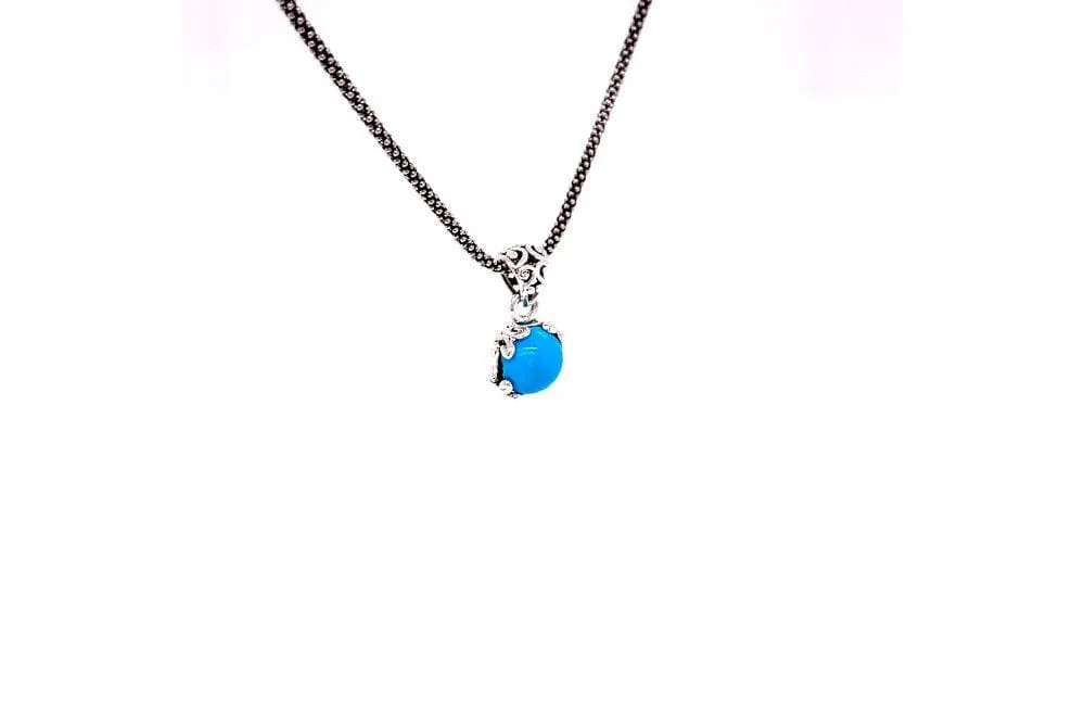 Glow Necklace- Turquoise