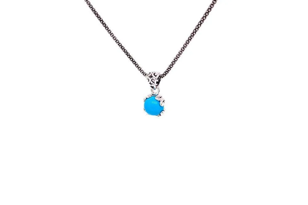 Glow Necklace- Turquoise