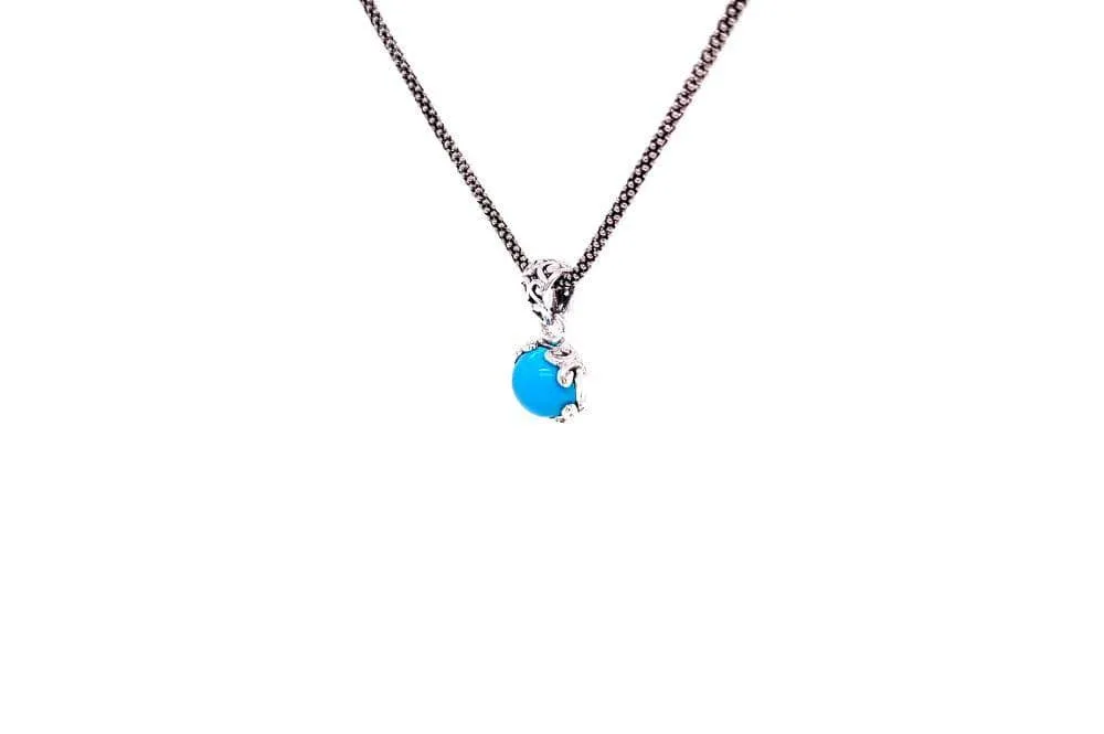 Glow Necklace- Turquoise