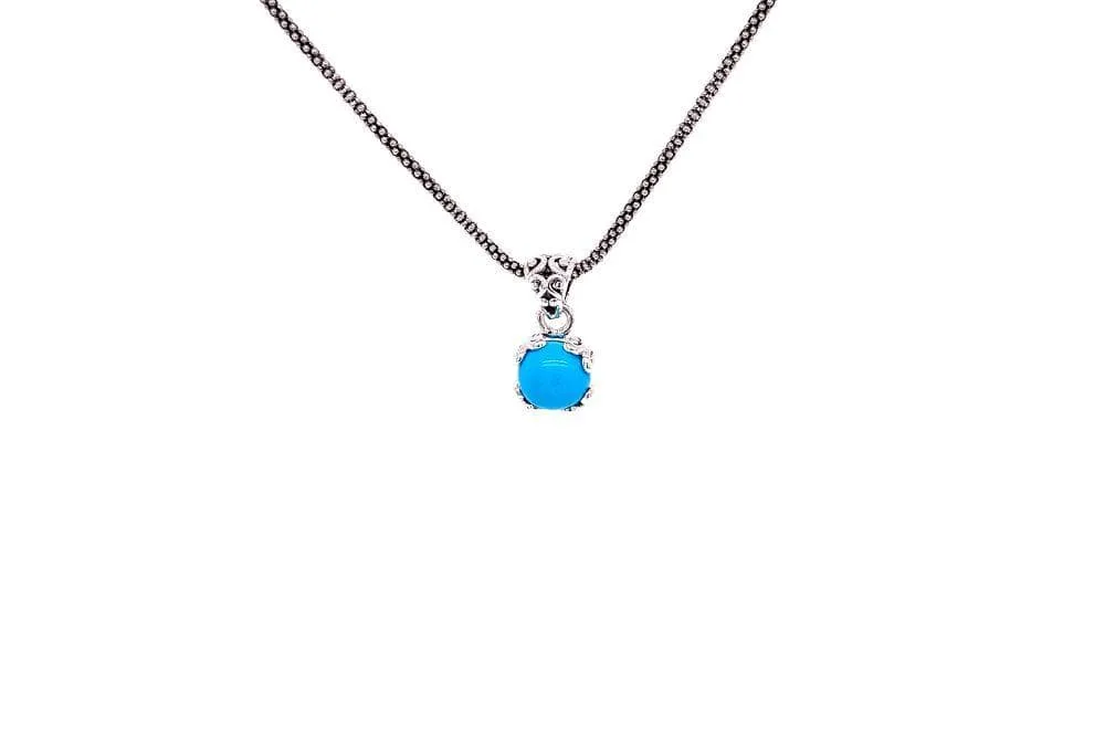 Glow Necklace- Turquoise