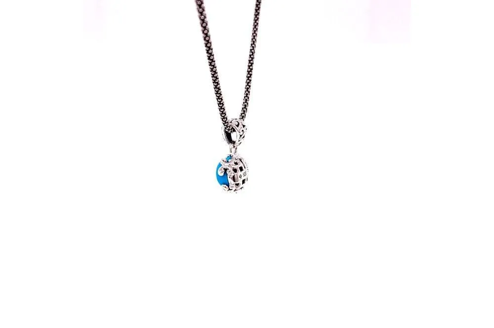 Glow Necklace- Turquoise