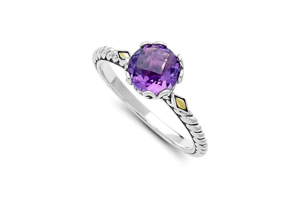 Glow Ring- Amethyst