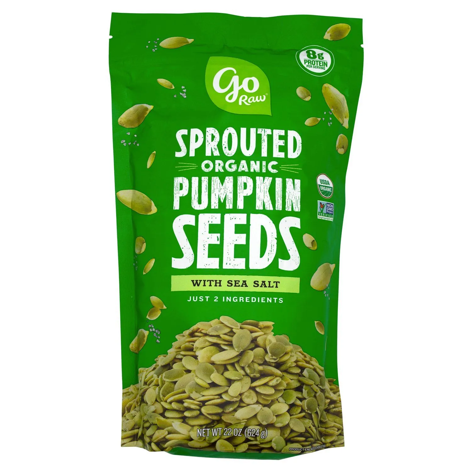 Go Raw Sprouted Organic Pumpkin Seeded