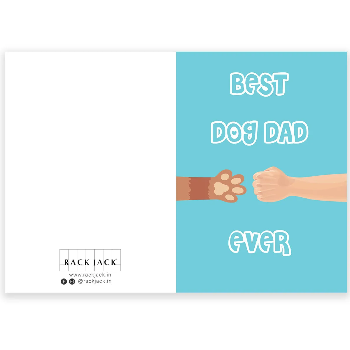 Greeting Card For Dad - Best Dog Dad Ever