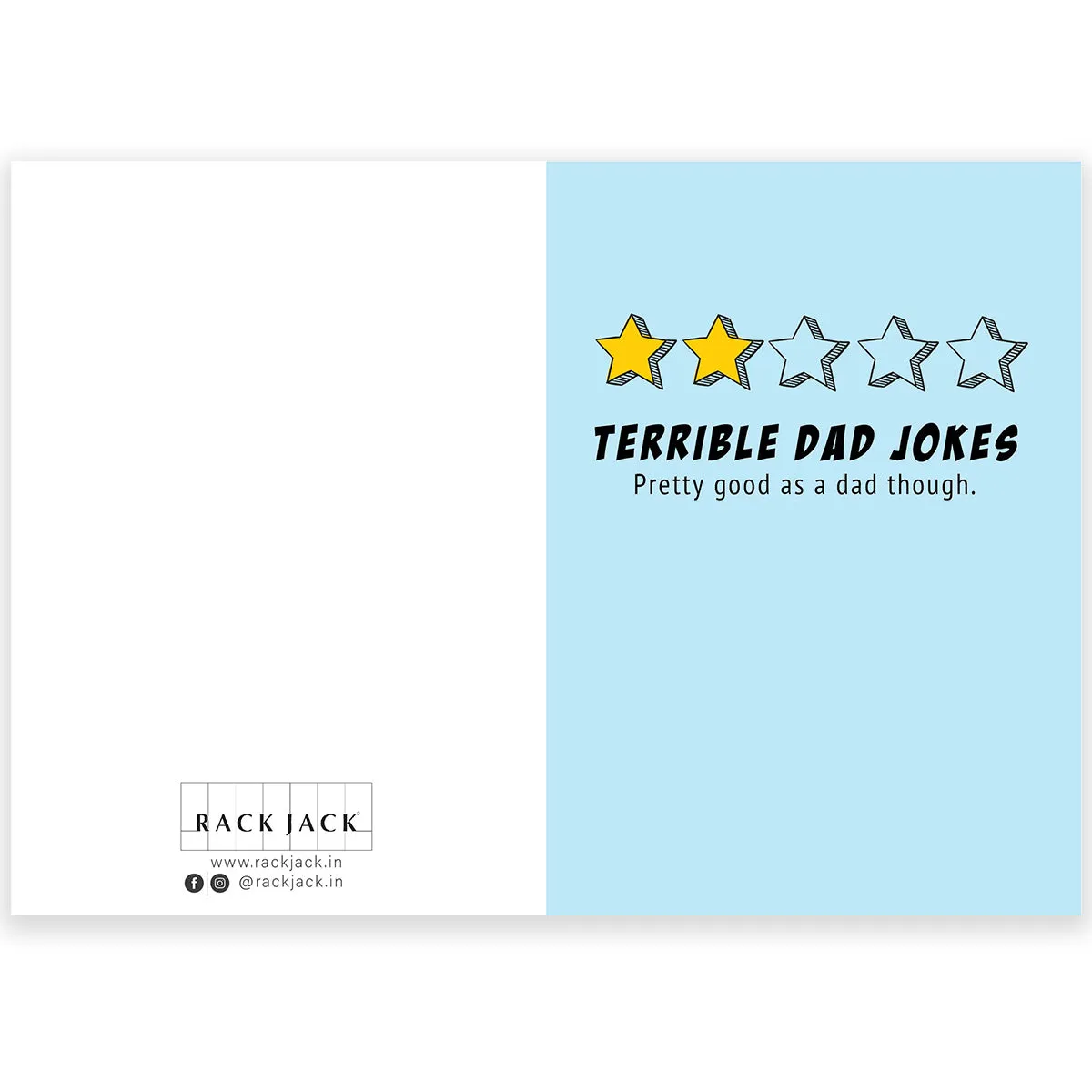 Greeting Card For Dad - Terrible Dad Jokes