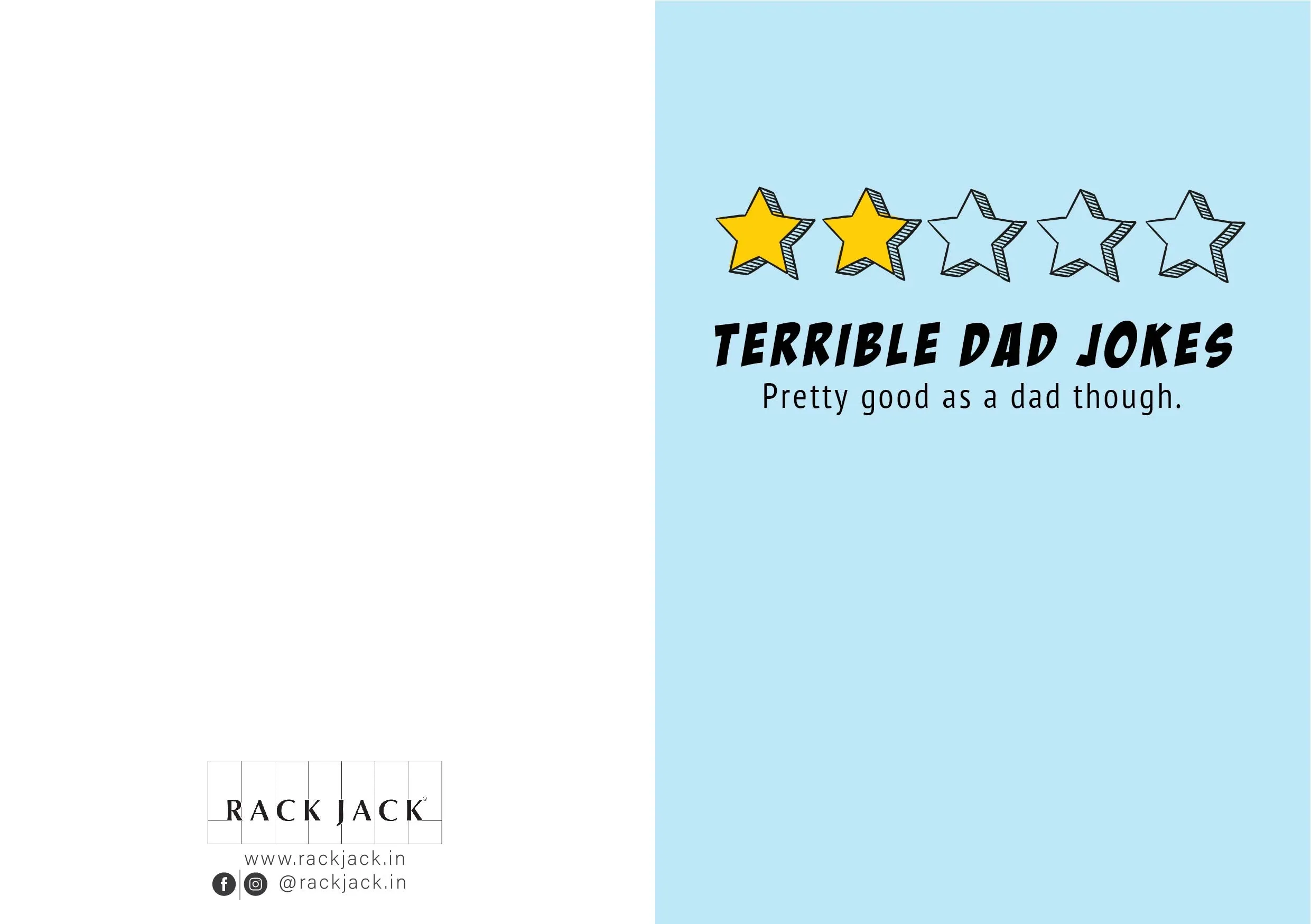 Greeting Card For Dad - Terrible Dad Jokes