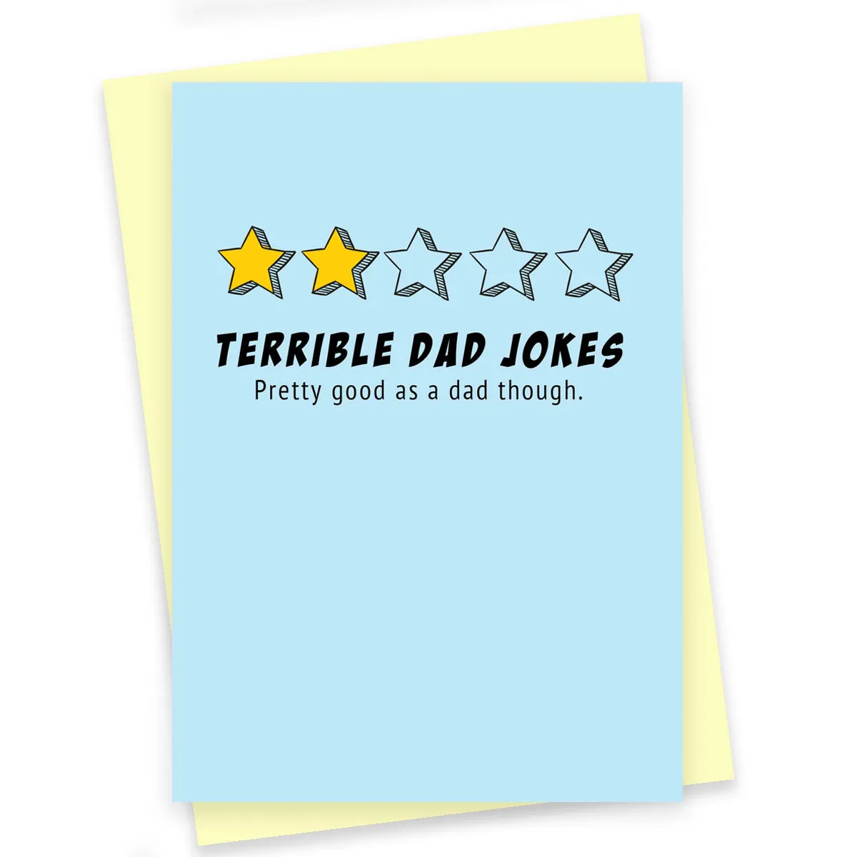 Greeting Card For Dad - Terrible Dad Jokes