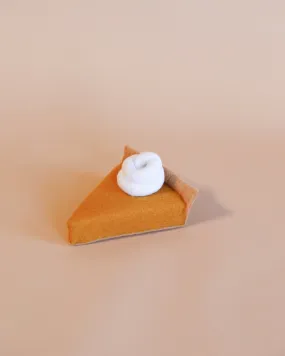 Handmade Felt Pumpkin slice