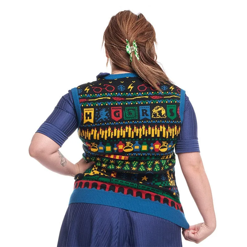 Harry Potter Christmas Knitted Vest Top