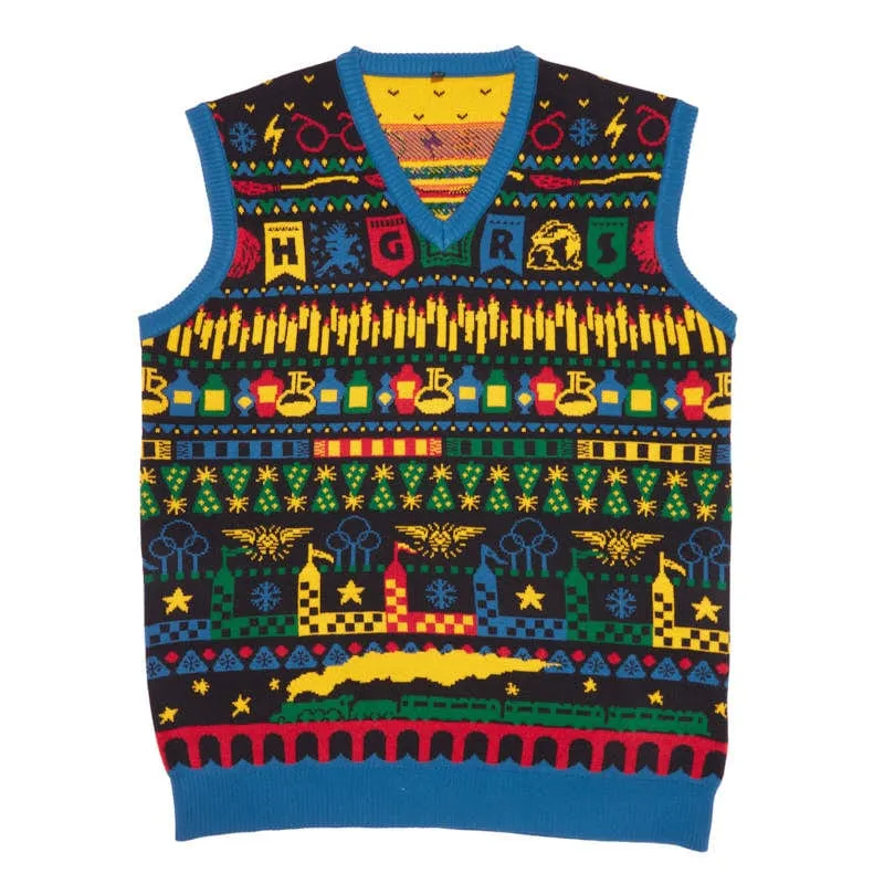 Harry Potter Christmas Knitted Vest Top