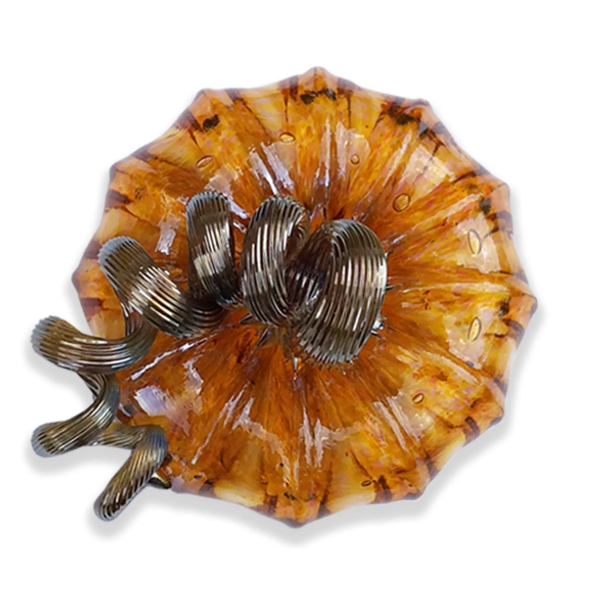 Harvest Glass Pumpkin - Assorted Sizes